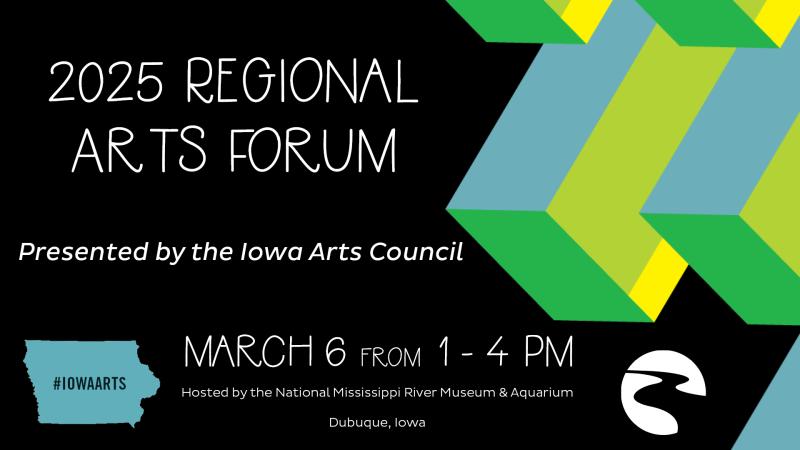 2025 Regional Arts Forum hosted by the Iowa Arts Council